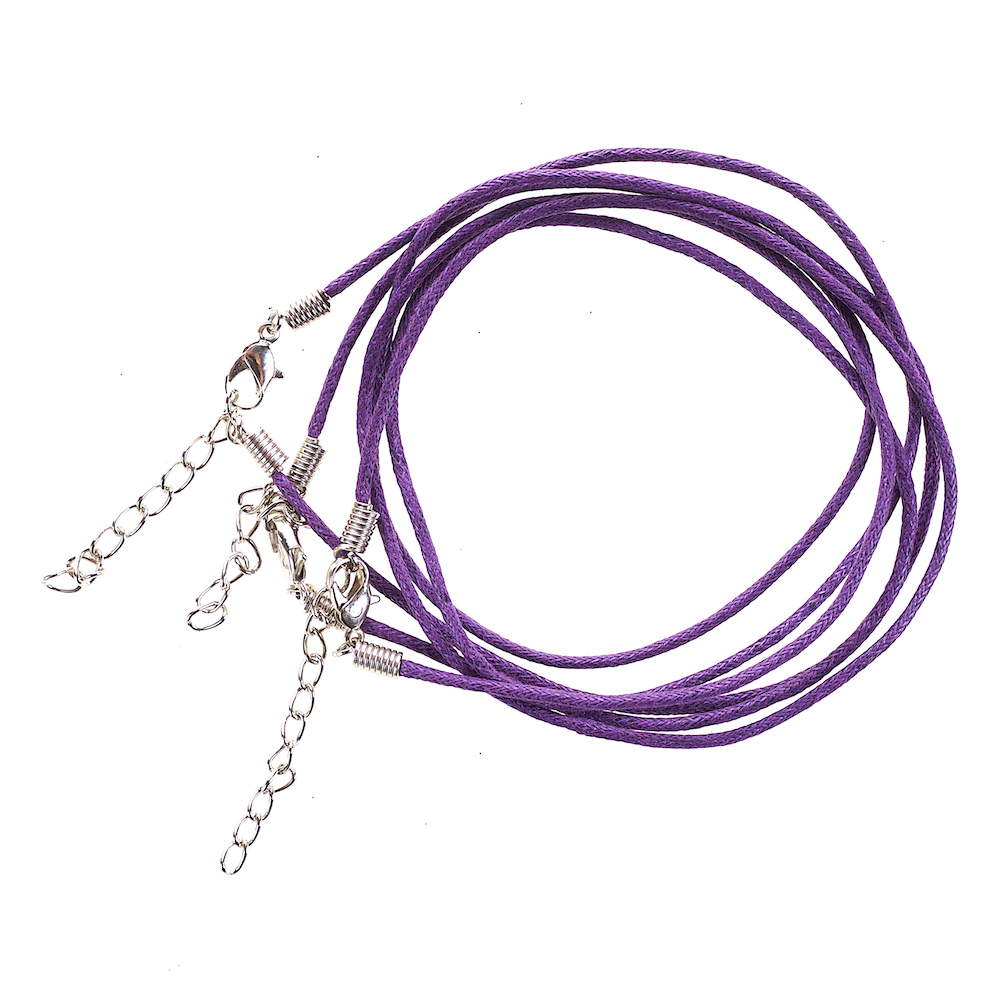 Основа шнур фиолетовая хлопок