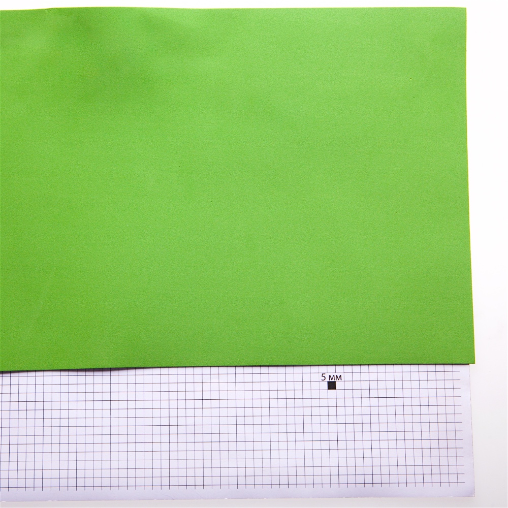 Фоаміран зелений (Іран 016), А4, 1мм