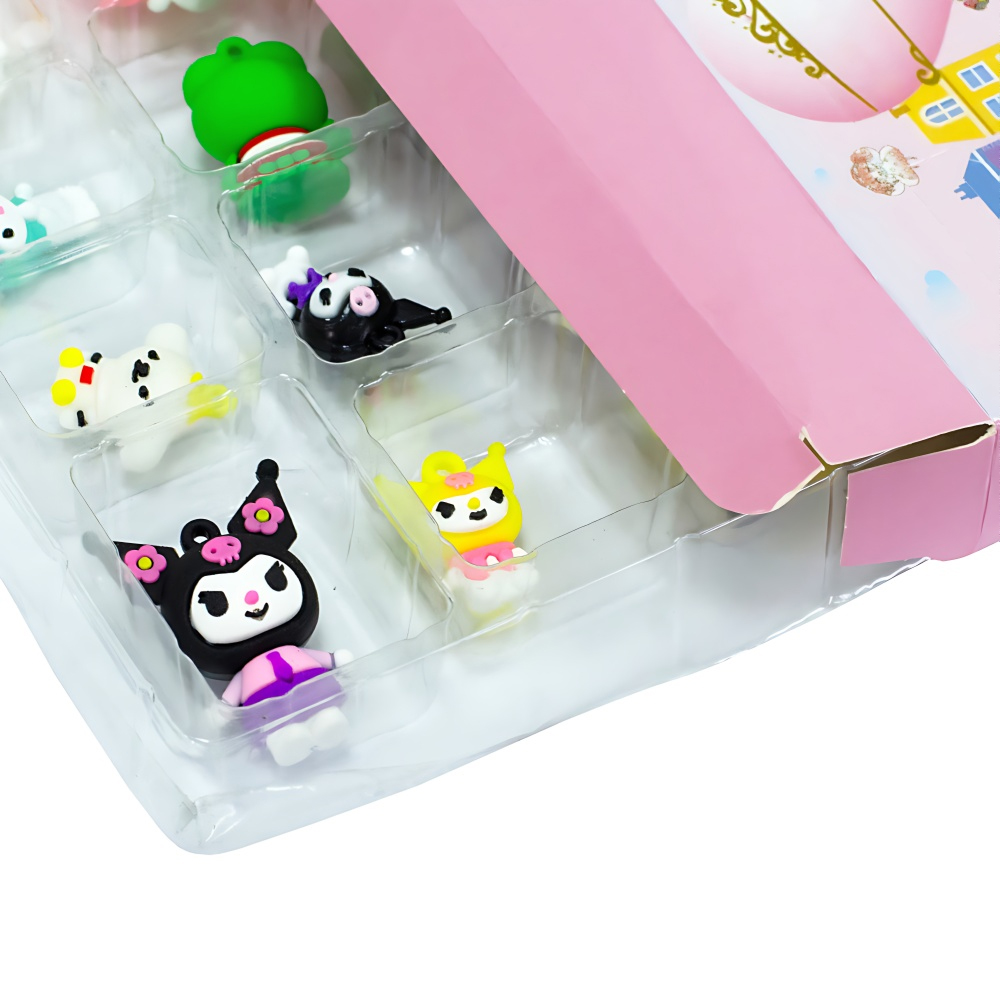 Адвент календар 26х18 см Sanrio мікс кольорів 1 шт