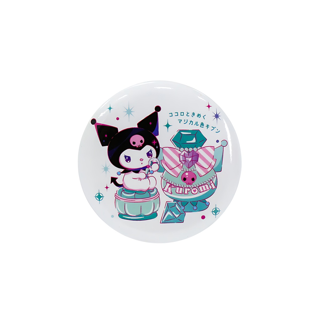 Значок Kuromi 45 мм микс цветов 1 шт