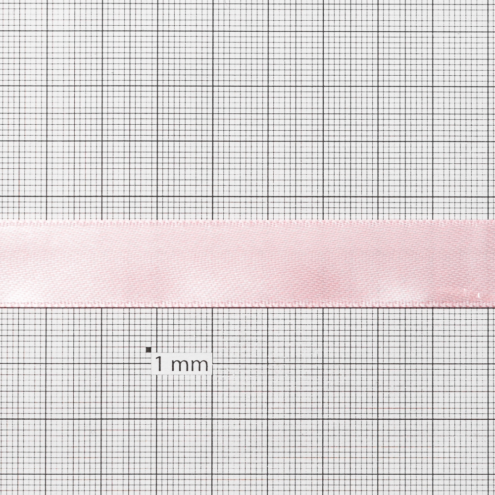 Стрічка атласна 14 мм рожева