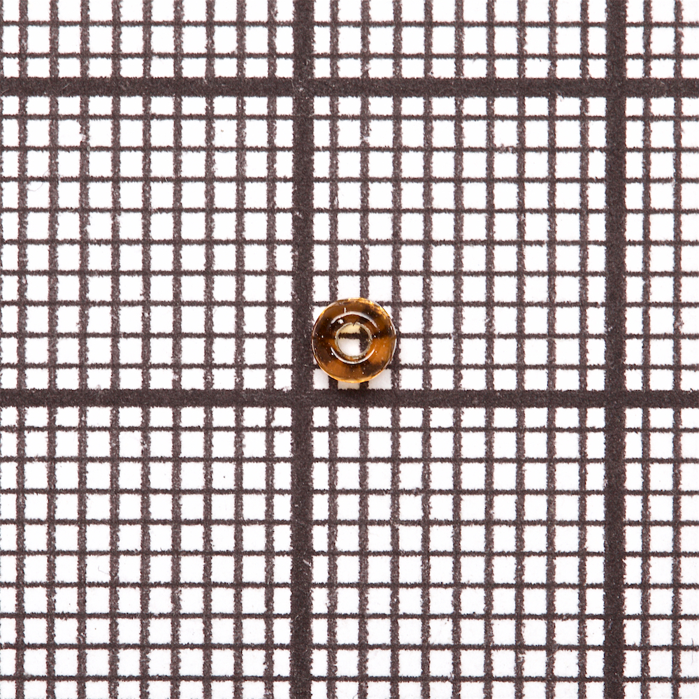 Бисер круглый мелкий 12 (1,8 мм) коричневый 9551