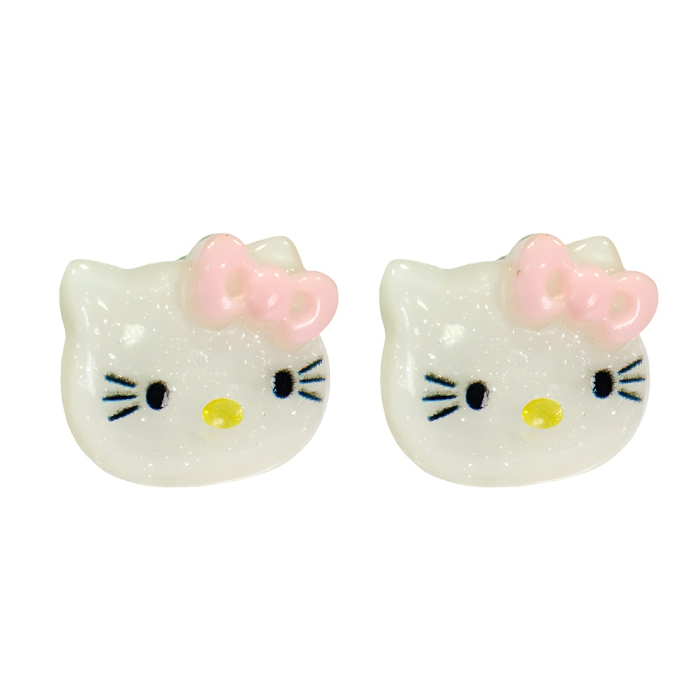 シェリーさま♡専用　4点 Сережки-кліпси 19 мм (пара) Hello Kitty