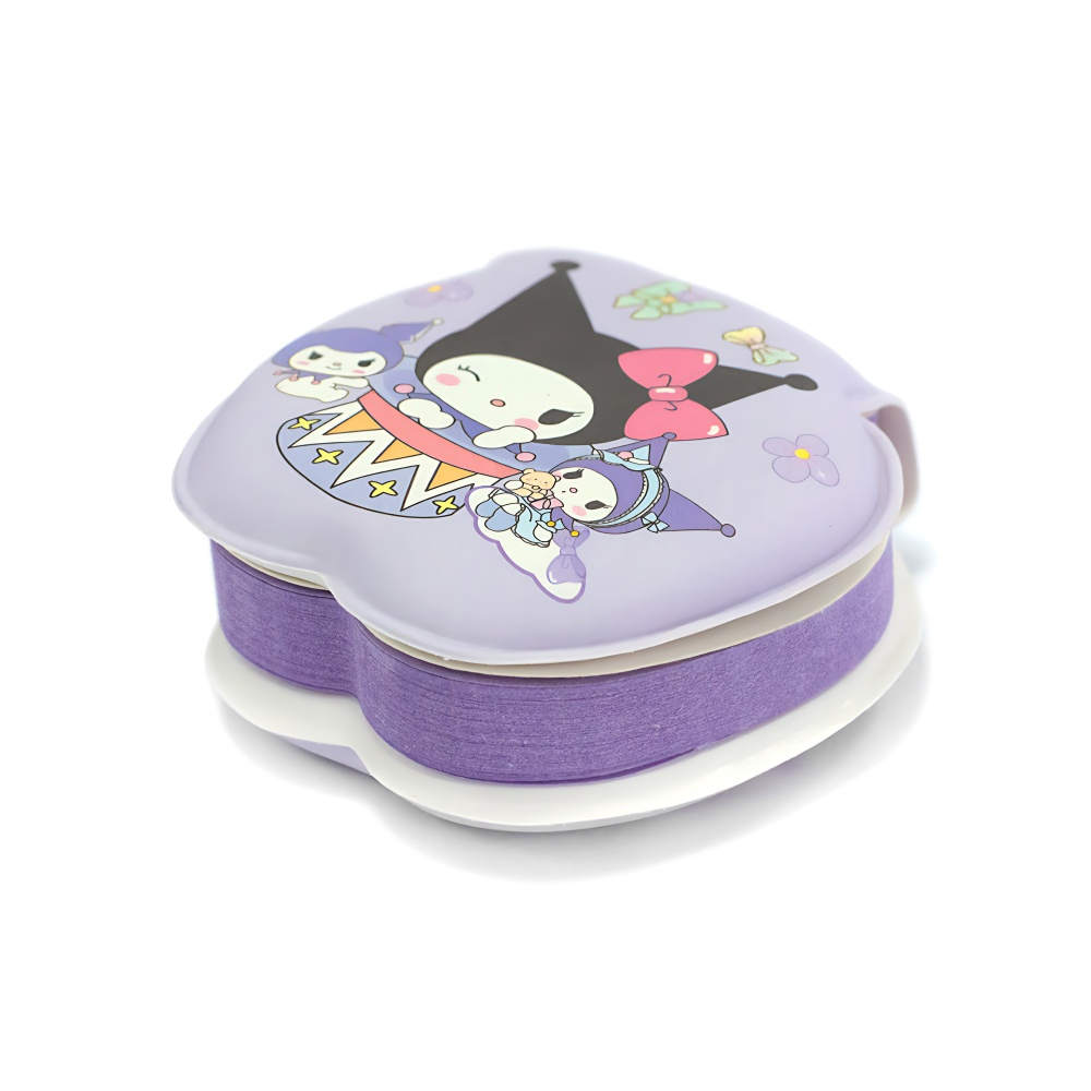 Блокнот-антистрес міні 70 арк Kuromi мікс кольорів 1 шт