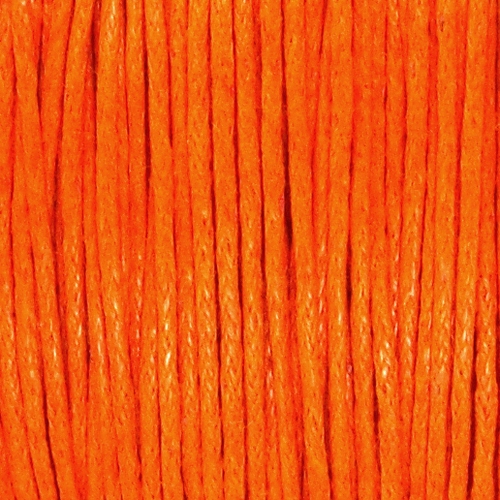 Шнур бавовняний 1 мм помаранчевий 1 метр