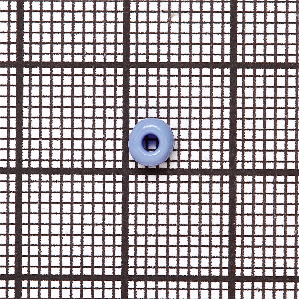 Бисер круглый крупный 6 (3,6 мм) синий 9394