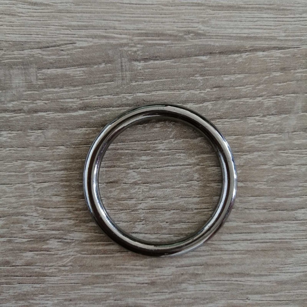 Пластиковое кольцо под мельхиор, объемное 30 мм