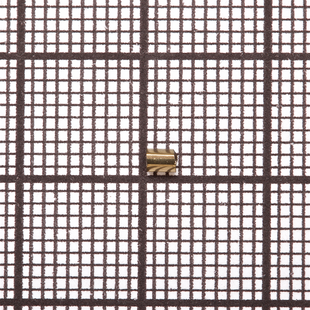 Бисер-рубка металлизированный (2,1 мм) золотой 9761