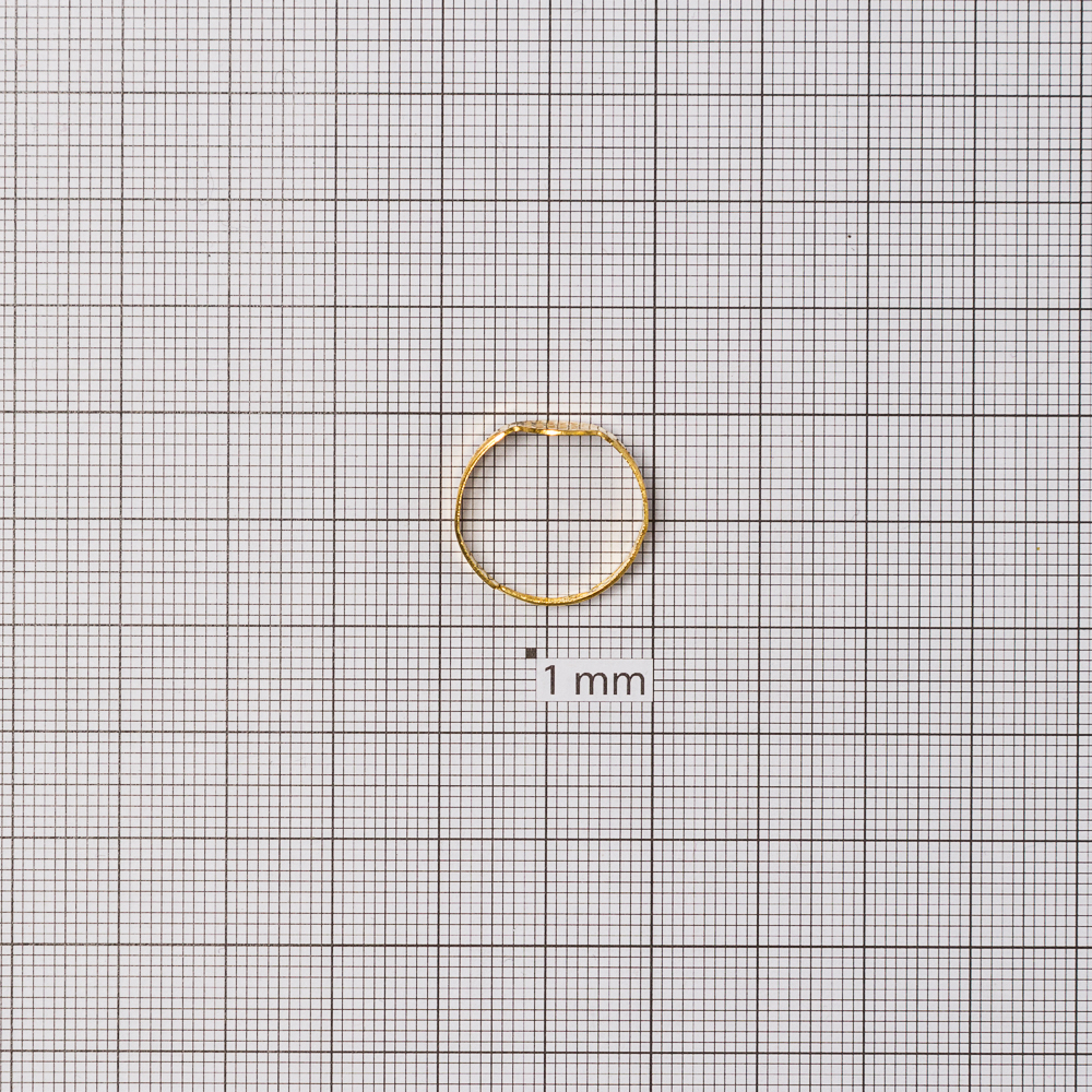 Основание для кольца диаметр основы для вклеивания 8 мм золотистое