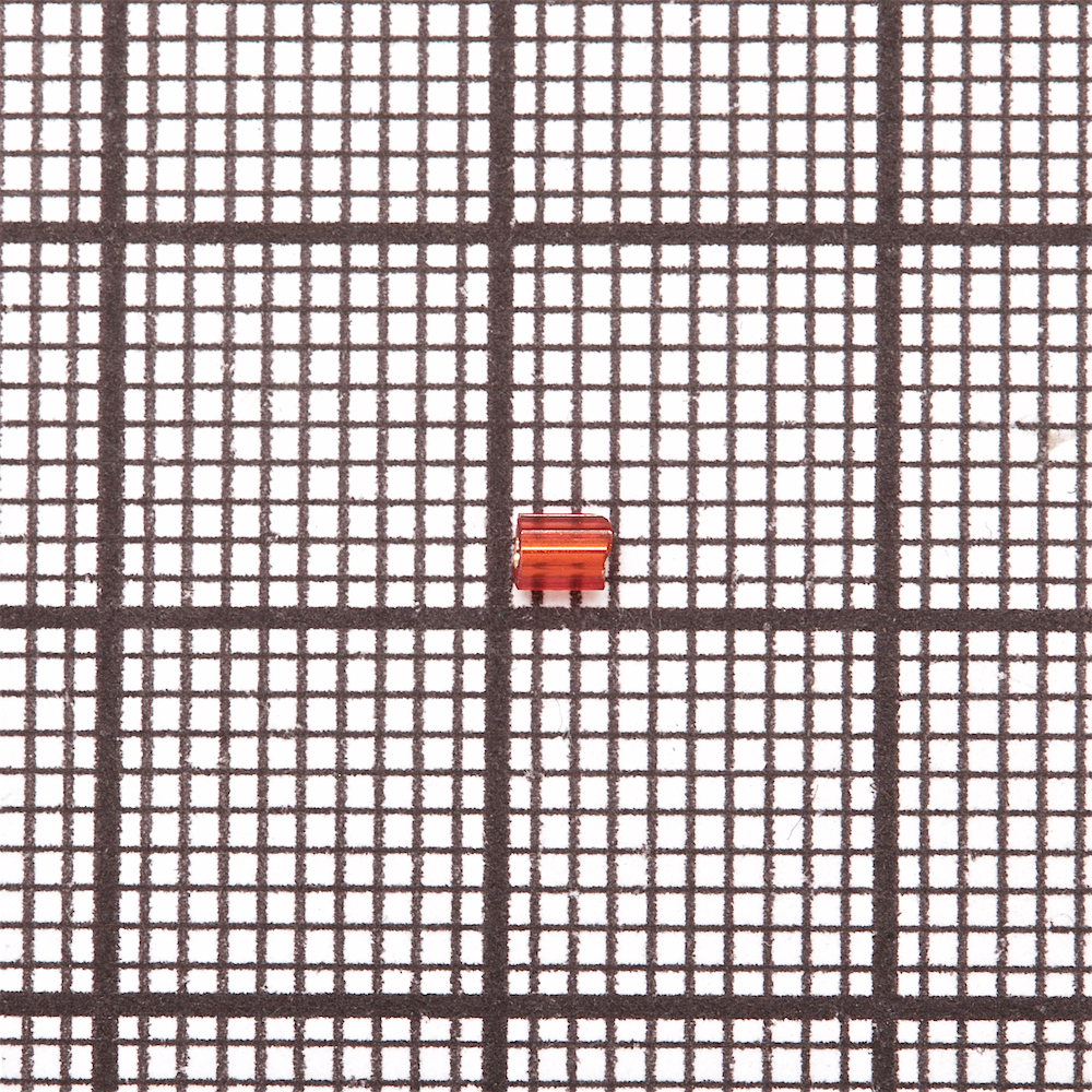 Бисер-рубка (2,1 мм) красный 9782