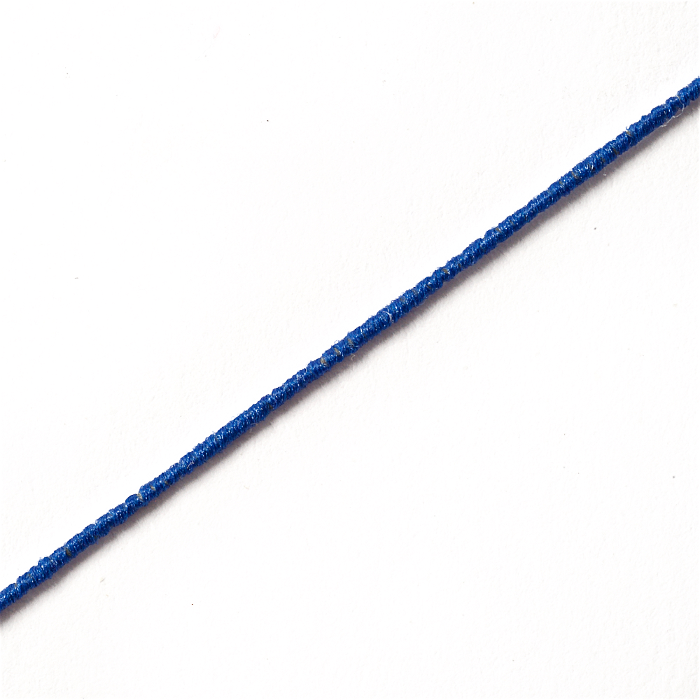 Шнур-резинка 0,6 мм синя 1 метр
