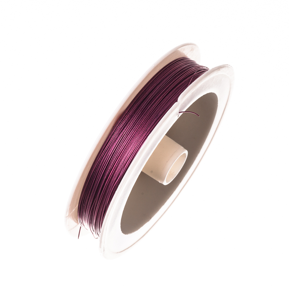 Металізована волосінь 0,38 мм фіолетова 100 м (+-10%)