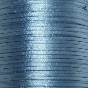 Шнур поліестеровий 1 мм блакитний 1 метр