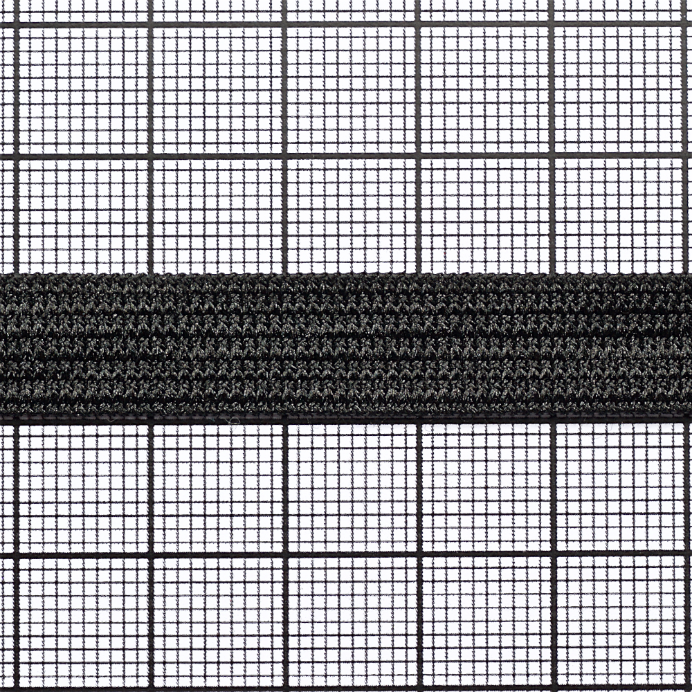 Резинка бельевая ширина 10 мм черная 1 метр