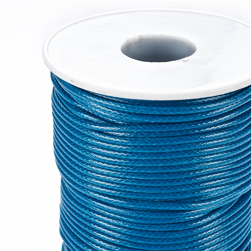Шнур плетеный 2 мм синий 1 метр