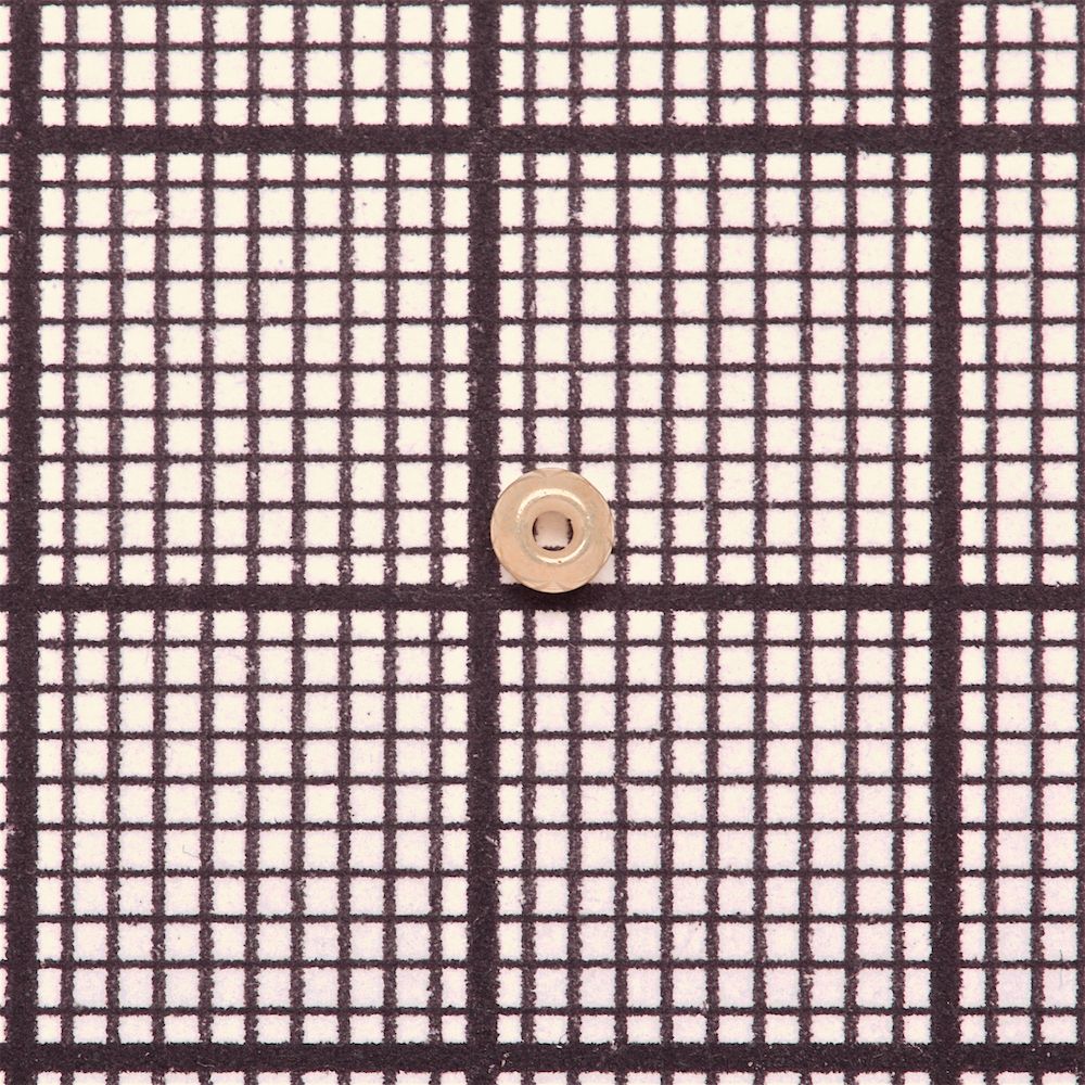 Бісер круглий мілкий 12 (1,8 мм) кремовий перламутровий 9617