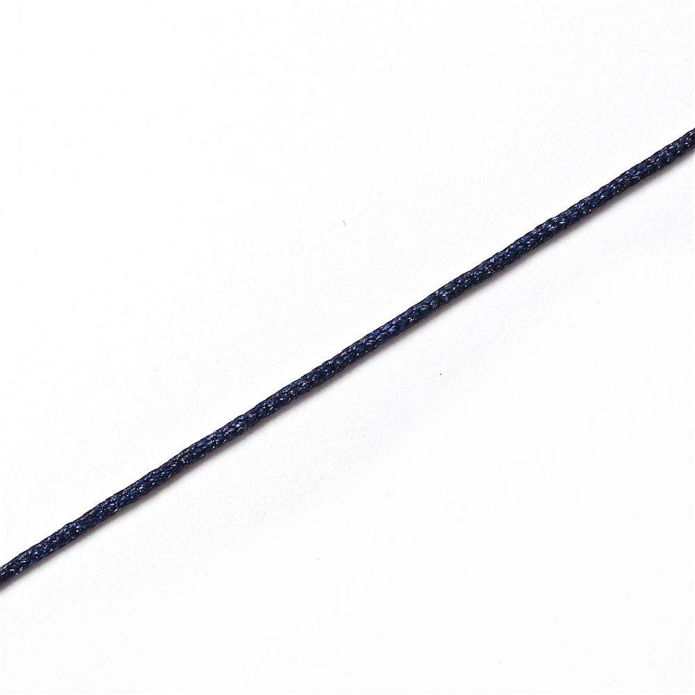 Шнур поліестеровий 1 мм синій 1 метр