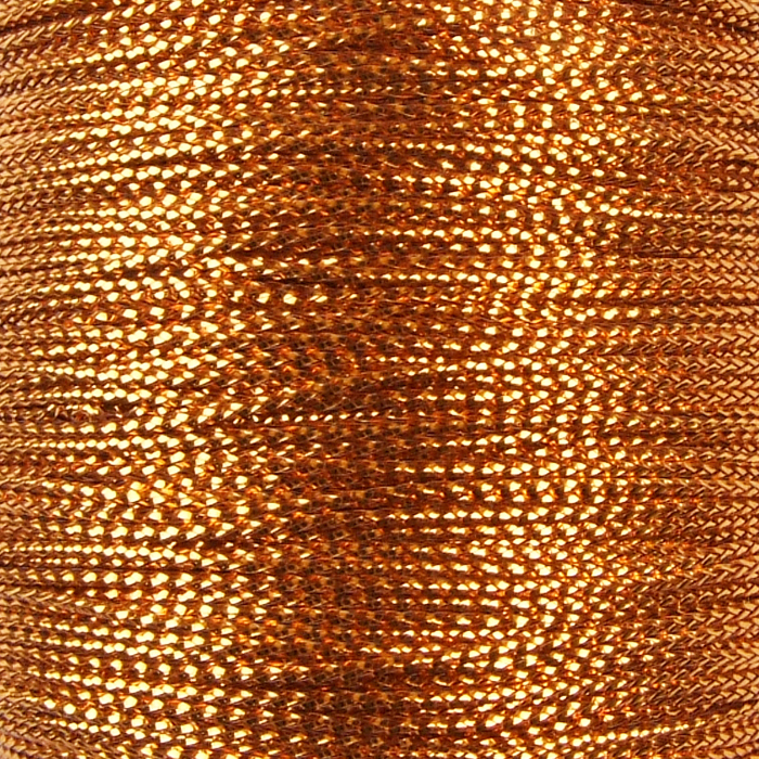 Нить люрексовая 1 мм золотая