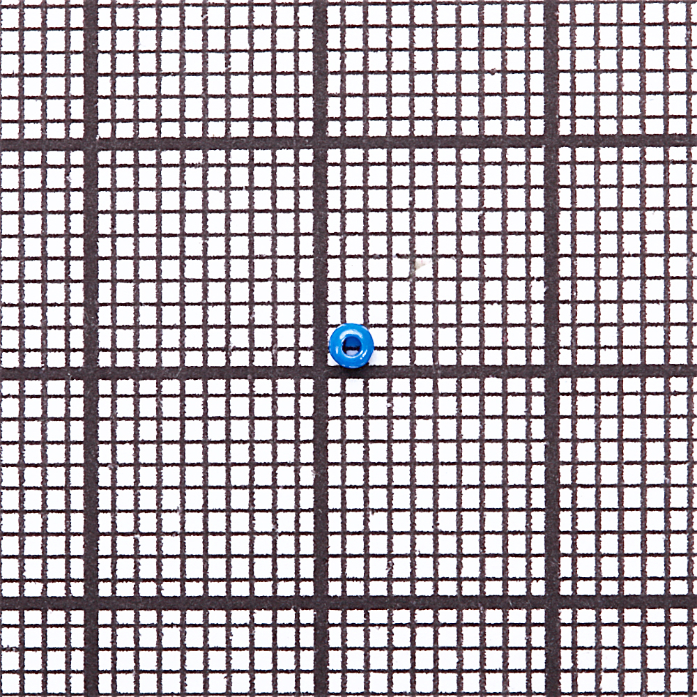 Бисер калиброванный 12 (1,8 мм) синий 43506