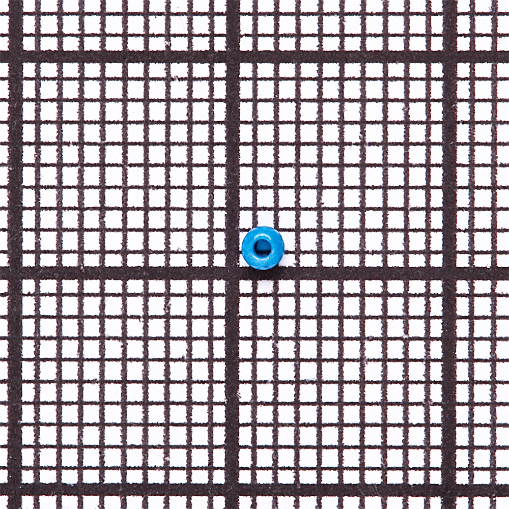Бисер калиброванный 12 (1,8 мм) голубой 43548
