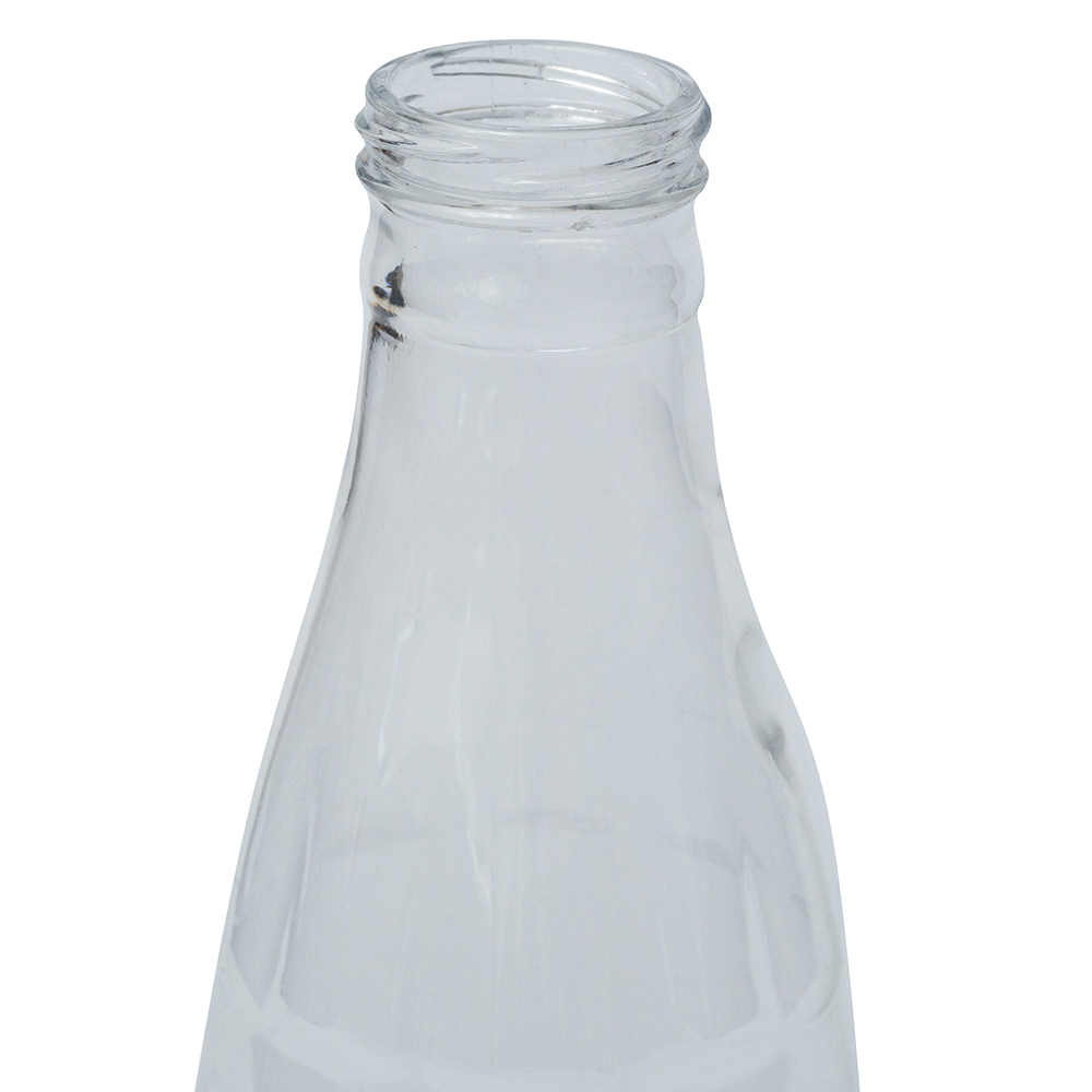 Пластиковий контейнер у формі пляшки з кришкою