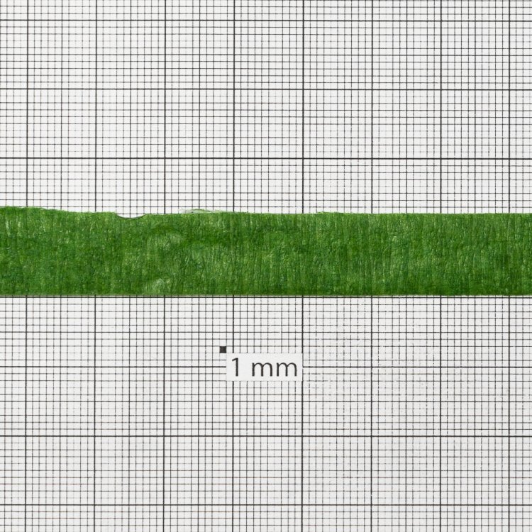 Стрічка клейова паперова 20 м темно-зелений