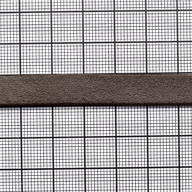 Лента из прессованной кожи 10 мм коричневая