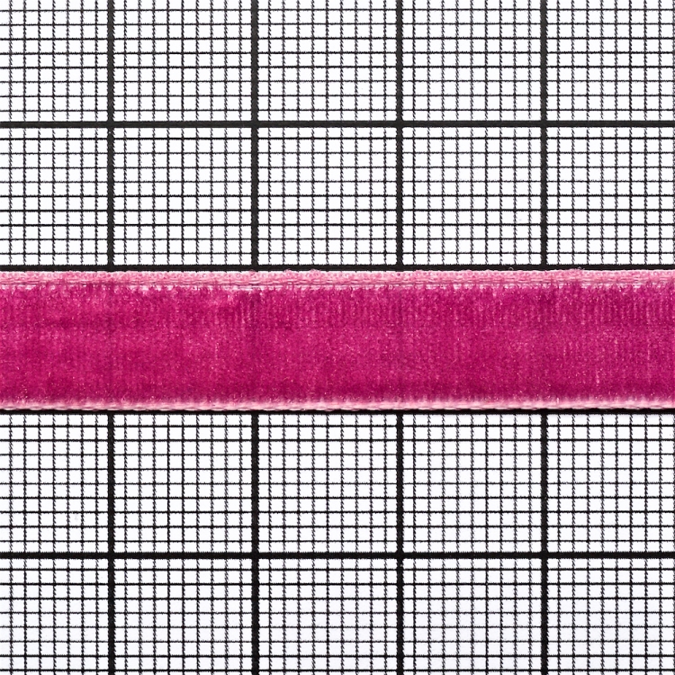 Лента бархатная 10 мм фиолетовая