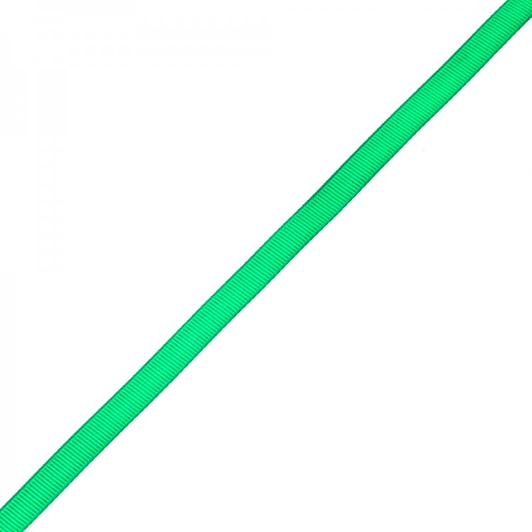 Стрічка репсова 10 мм зелена