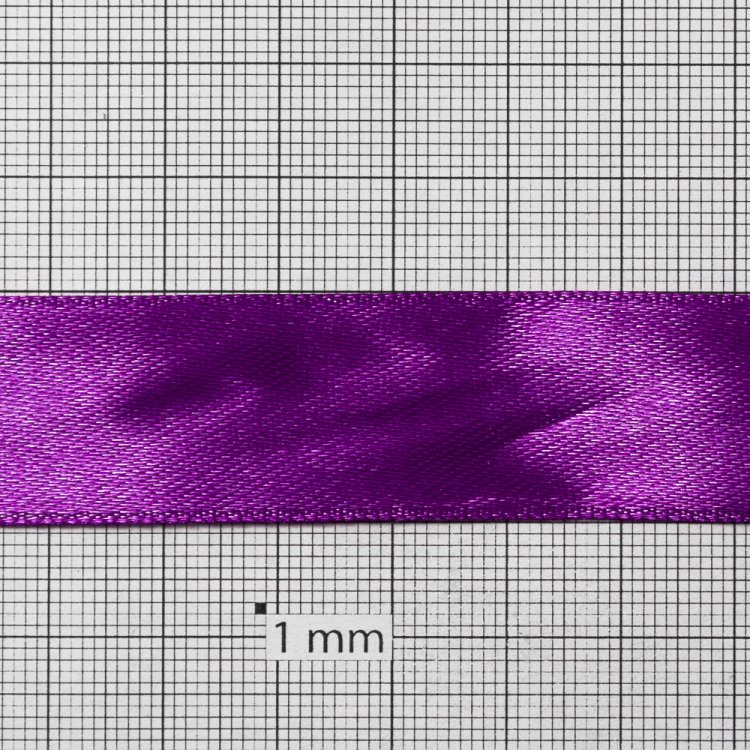 Стрічка атласна 20 мм фіолетова