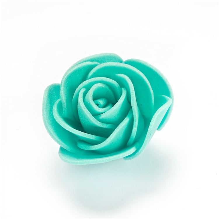 Роза. Искусственный цветок, фоамиран, мятный, 35 мм 1 штука
