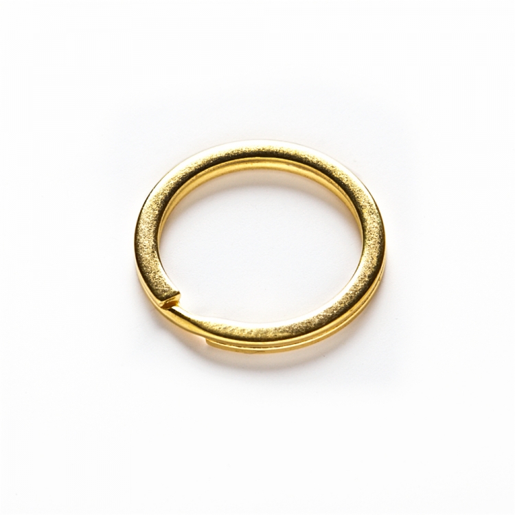 Кольцо для брелока золотое