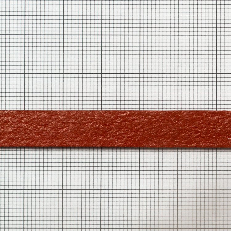 Стрічка з пресованої шкіри 10 мм світло-коричнева