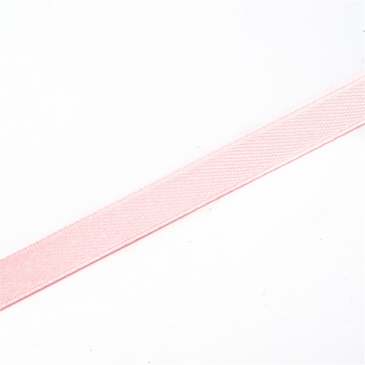 Стрічка атласна 10 мм рожева світла
