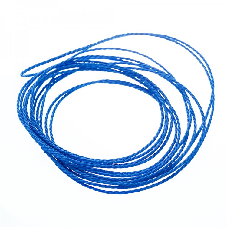 Нитка поліестерова "тайванська", синя, 1 мм