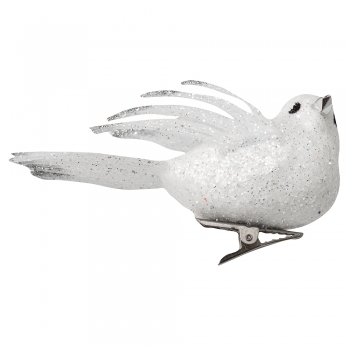 Декоративный элемент птица белая