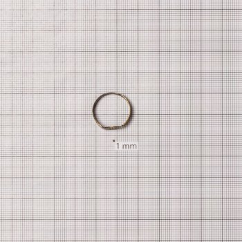 Основа для каблучки діаметр основи для вклеювання 8 мм бронзова