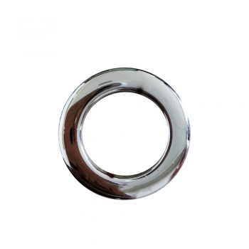 Пластиковое кольцо под мельхиор, гладкое плоское 45 мм
