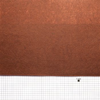 Фетр 1 мм розмір 30х19,5 см коричневий 40492