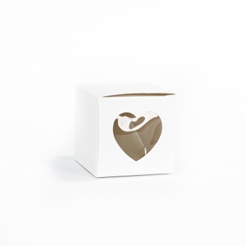 Коробочка картонна подарункова Серце