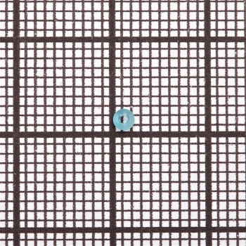 Бисер тертый 12 (1,8 мм) голубой прозрачный 9509