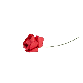 Декоративний елемент Троянда червона 1 штука