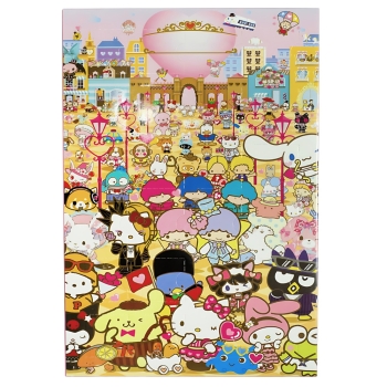Адвент календар 26х18 см Sanrio мікс кольорів 1 шт