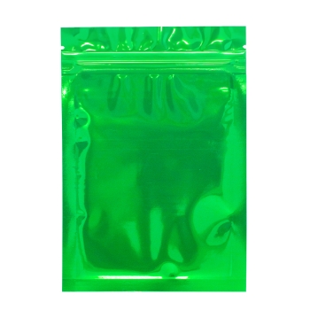 Пакет із зіп застібкою поліетиленовий 15х10 см зелений