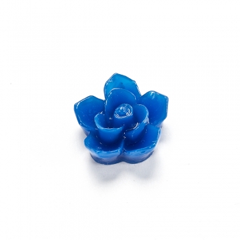 Пластикові клейові елементи. Квітка синя