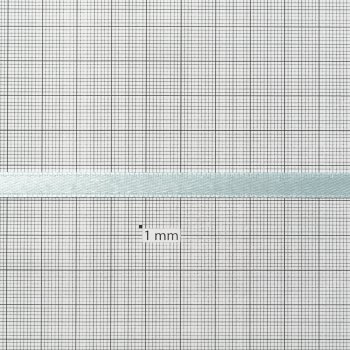 Стрічка атласна 7 мм світла зелена 1 метр