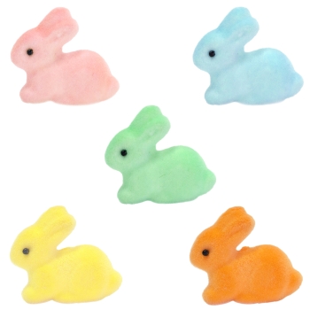 Декоративна фігура Кролик з пінопласту мікс кольорів