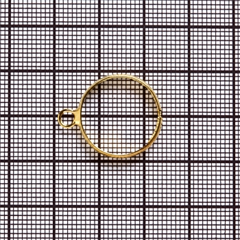 Основание для кольца диаметр 20 мм золотистое
