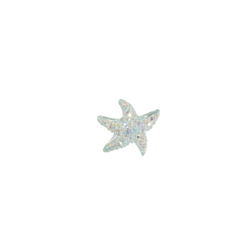 Декоративный клеевой элемент Звезда морская перламутровая