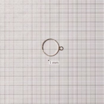 Основа для каблучки діаметр 20 мм мельхіорова
